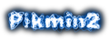A blue, electrified "Pikmin2".