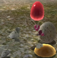 A dose of ultra-spicy spray in an egg in Pikmin 3.