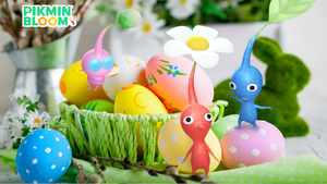 Promotional image for the 2024 Spring Festival Event in Pikmin Bloom.