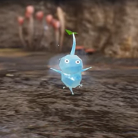 Ice Pikmin being discovered in Pikmin 4.
