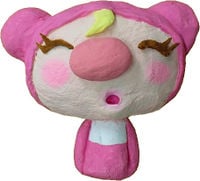 A clay model of Olimar's daughter.