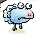 A Frosty Bulborb as seen in the "It's Genetic" comic.