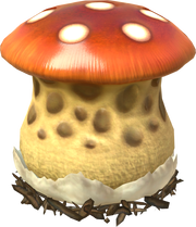 A render of the Kingcap's model from Pikmin 4.