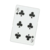 Example Treasure Catalog icon for the Work Emblem. Note that this is just one of 9 possible icons this treasure can have, as the number of clubs on this card is randomly selected each playthrough.