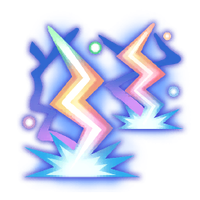 Icon for the Lightning Shock from Pikmin 4.