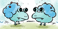 A pair of Moldy Dwarf Bulborbs as seen in the "Once Upon a Creature" comic.