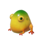 Icon for the Yellow Wollyhop, from Pikmin 4&#39;s Piklopedia.