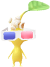 A Yellow Movie Theater Decor Pikmin with Popcorn Snack decor from Pikmin Bloom.