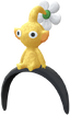 "Pikmin Headband (Yellow)" Mii head item part in Pikmin Bloom.