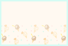 An event postcard in Pikmin Bloom, for Ice Cream 2023.
