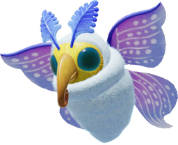Render of a Snowfake Fluttertail from the Pikmin Garden website.