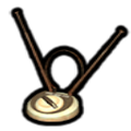 The Treasure Hoard icon of the Sulking Antenna in the Nintendo Switch version of Pikmin 2.