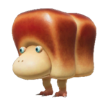 Icon for the Giant Breadbug, from Pikmin 4's Piklopedia.