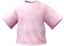 "Oversized T-shirt (Pink)" Mii top part in Pikmin Bloom. Original filename is icon_of0129_Shi_TStandard1_c13.