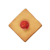Icon for the Vanishing Cookie, from Pikmin 4's Treasure Catalog.