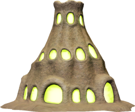 A render of a Lumiknoll  from Pikmin 4.