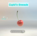 The Cupid's Grenade being analyzed in Pikmin 3.