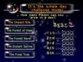 The Challenge Mode menu in Pikmin.