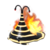 Icon for the Pyroclasmic Slooch, from Pikmin 4's Piklopedia.