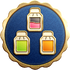 The "Efficiency Expert" badge in Pikmin 3 Deluxe.