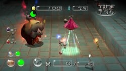 Sublevel 1 of the Green Hole Challenge Mode stage from Pikmin 2.