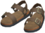 "Casual Sandals (Brown)" Mii shoes part in Pikmin Bloom. Original filename is icon_of0069_Sho_Sandal1_c01.