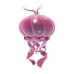 Icon for the Greater Spotted Jellyfloat, from Pikmin 4's Piklopedia.