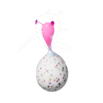 Icon for the Honeywisp, from Pikmin 4&#39;s Piklopedia.
