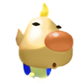 The icon for louie in the Nintendo Switch version of Pikmin 2.