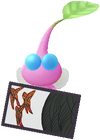 A Winged Special Decor Pikmin with Flower Card (Volume 2) decor from Pikmin Bloom.