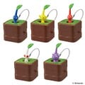 Pikmin toys display.