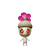 Icon for the Masked White Pikmin, from Pikmin 4's Decopedia.