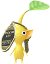 A Yellow Hotel Decor Pikmin with Hotel Amenities decor from Pikmin Bloom.