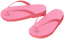 "Beach Sandals (Pink)" Mii shoe part in Pikmin Bloom.