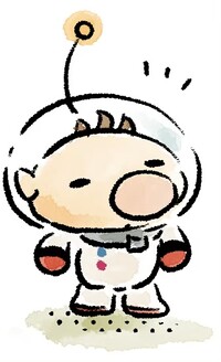 Captain Olimar in the Pikmin Comic “Dog People“.