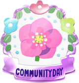 Badge for the December 2023 Community Day