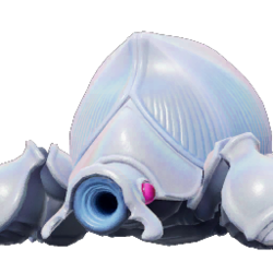 Icon for the Arctic Cannon Beetle, from Pikmin 4's Piklopedia.