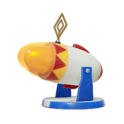 Icon for the Nova Blaster from Pikmin 4's Olimar's Shipwreck Tale.