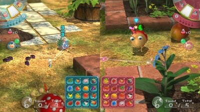 Gameplay from Bingo Battle on the Blooming Terrace map.