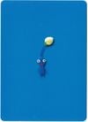 Pikmin Puzzle Card back. Blue bud Pikmin variant