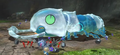 Another E3 2012 screenshot of Pikmin attacking the Mawdad.