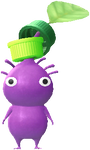 A Purple Corner Store Decor Pikmin with Bottle Cap decor from Pikmin Bloom.