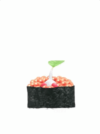 PB White Pikmin Sushi.gif
