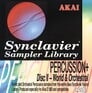 The front cover of ILIO Synclavier Sampler Library Percussion+ World & Orchestral.