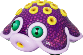 A render of a Waddlepus from Pikmin 4.