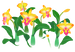In-game texture for yellow cattleya flowers on the map.