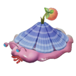 Icon for the Bloomcap Bloyster, from Pikmin 4's Piklopedia.