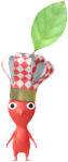 The rare variant of a red restaurant Decor Pikmin.