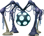 A render of the Groovy Long Legs from Pikmin 4.