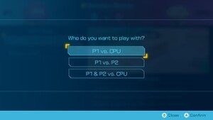 The Change Players menu for Dandori Battle mode.